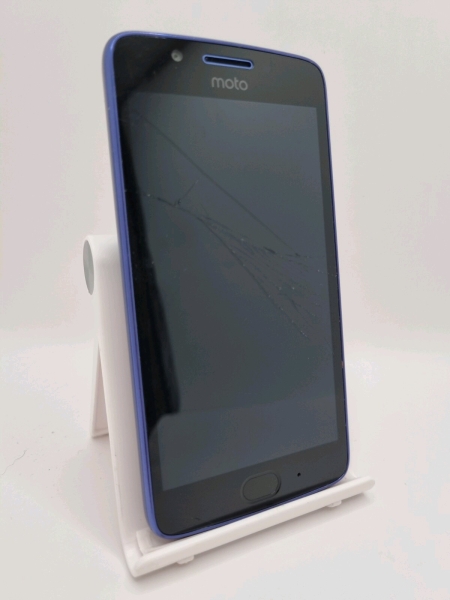 Motorola Moto G5 blau O2 Netzwerk 16GB 5″ Android Smartphone gesprungen unvollständig