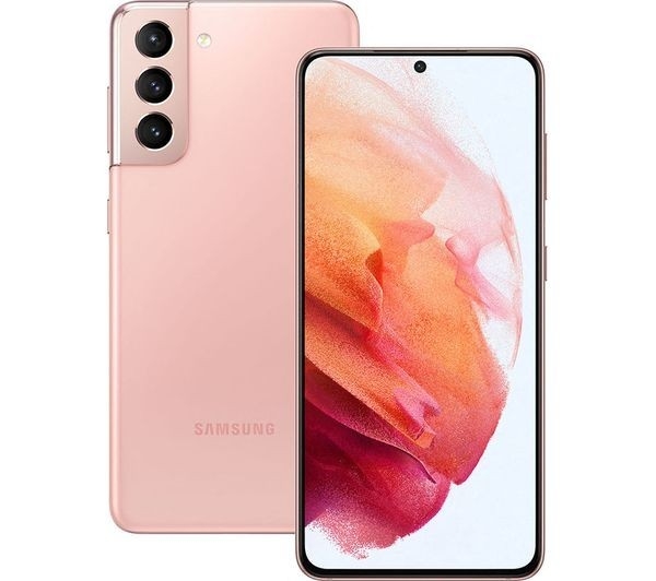 Samsung Galaxy S21 5G Android Smartphone 8GB/256GB, 6,2″ 120Hz – Pink o2 Popup