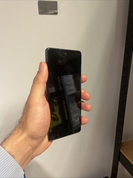 Samsung Galaxy S20 FE 4G 128GB blau entsperrt Smartphone Display gesprungen FRP Problem