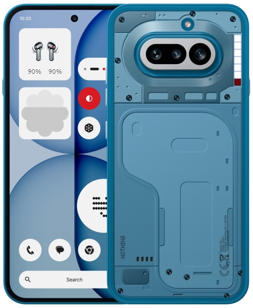 Nothing Phone (4a) 5G Smartphone 256GB AI Handy SIM frei blau A10400281