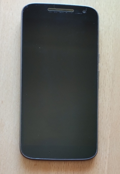 Smartphone MOTOROLA Moto G4 16GB (Ohne Simlock) – Schwarz
