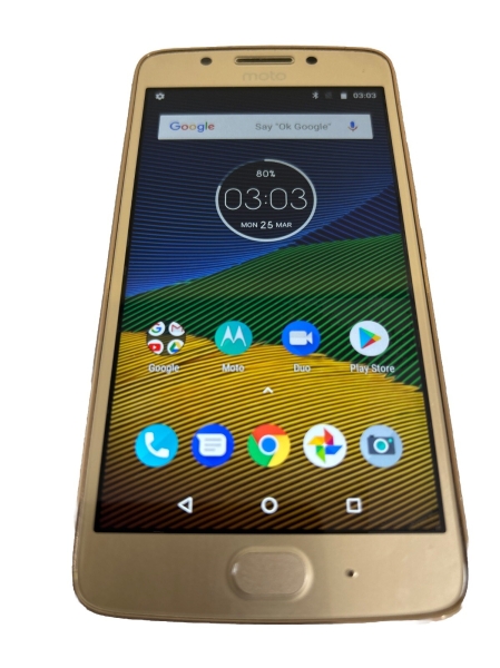 Motorola Moto G5 XT-1675.    16GB Unlocked Gold (DK211)