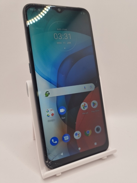 Motorola Moto E7 XT2095-2 grau entsperrt 32GB 2GB RAM Android Smartphone gesprungen