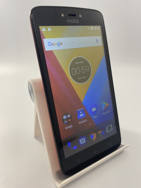 Motorola Moto C XT1754 Red O2 Network 8GB 5.0″ 5MP 1GB RAM Android Smartphone