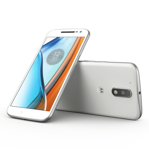 Motorola Moto G4 WHITE Unlocked 16GB 2GB RAM 5.5″ Android Smartphone