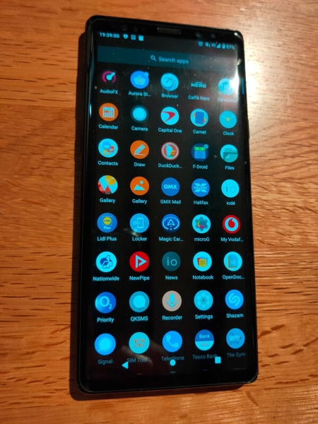 DE-Samsung Galaxy Note 9 DeGoogled Privacy Secure FREEDOM No Tracing Smartphone