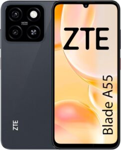 SMARTPHONE ZTE BLADE A55 4G LTE 64GB DUAL SIM 6,75″ 8MP 4G LTE SCHWARZ