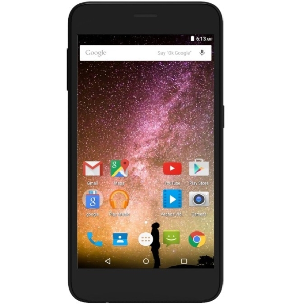 Archos 50 Power schwarz entsperrt 16GB 5,0″ 4MP 2GB RAM Android Smartphone