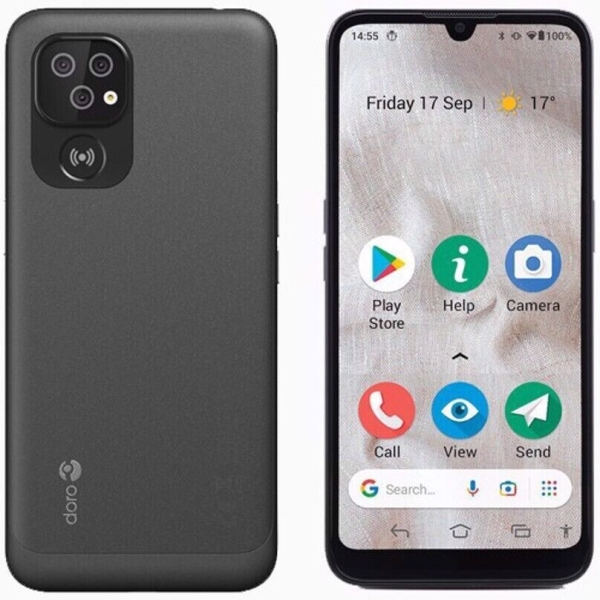 Doro 8100 4G Smartphone für Senioren / 6,1″ Display / entsperrt