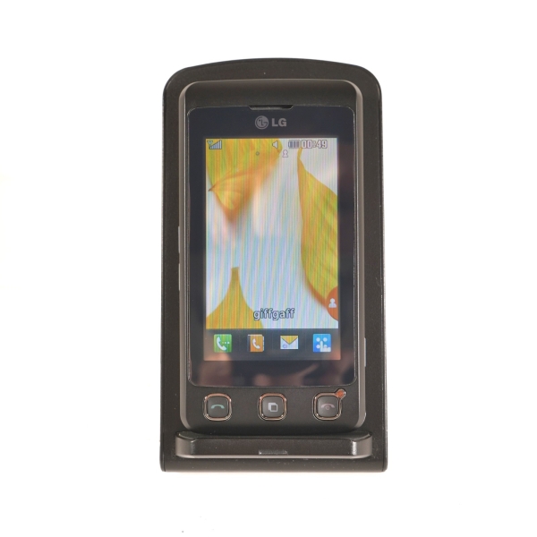 LG Cookie KP500 – Smartphone schwarz (entsperrt) Touchscreen Originalverpackt gebraucht EG
