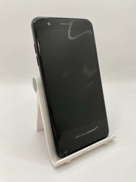 LG K11 schwarz 16GB 5,3″ 13MP Fingerabdruck Android Smartphone gesprungen defekt #A