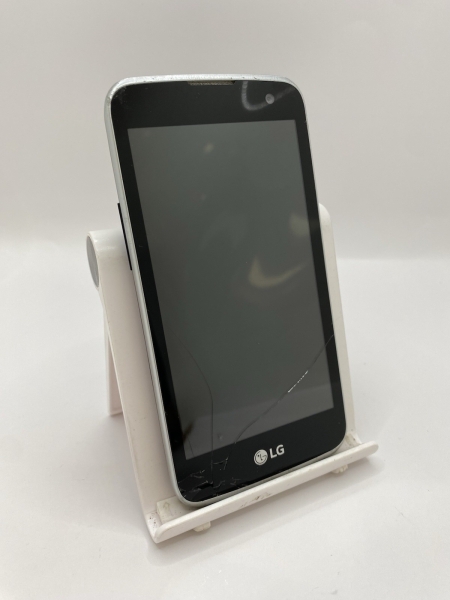LG K4 K120E blau 8GB 4,5″ 5MP 4G Android Smartphone gesprungen defekt #B