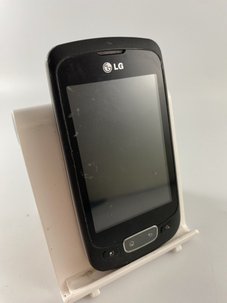LG Optimus One P500 schwarz entsperrt 170MB 3,2″ Android Smartphone Defekt #C10
