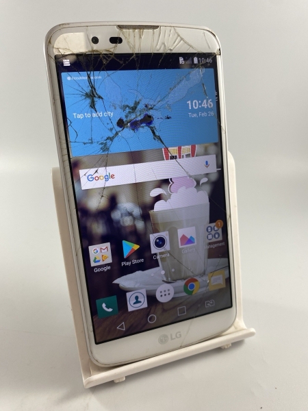 LG K10 weiß entsperrt 16GB 5,3″ 13MP Android Touchscreen Smartphone gesprungen
