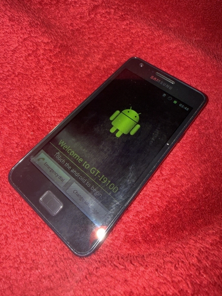 Samsung Galaxy S2 GT-I9100 schwarz Handy Smartphone Originalverpackt Mobile