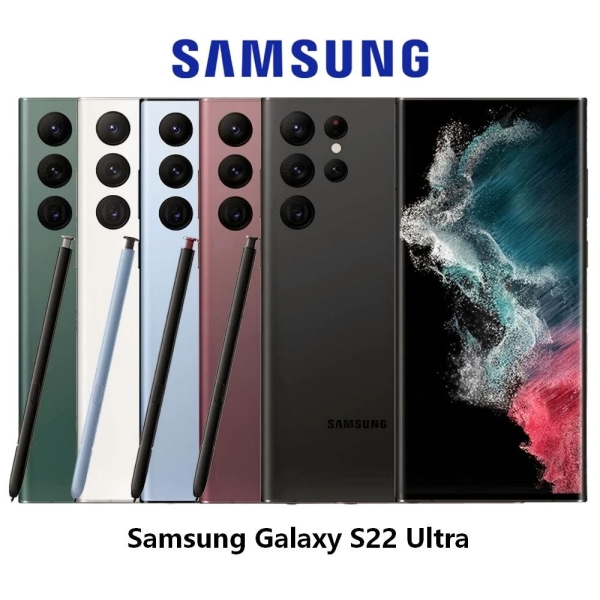 Neu Samsung Galaxy S22 Ultra (5G) 8+128GB 12+256GB Smartphone – Ohne Vertrag