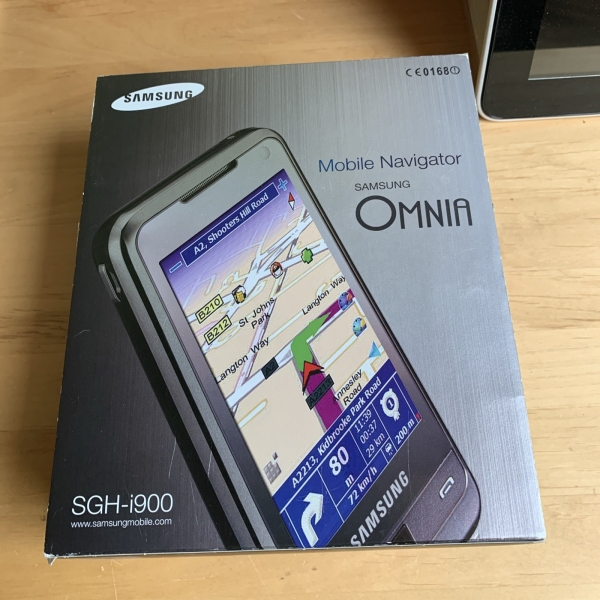 Samsung SGH-i900 Omnia mit OVP Top ohne Akku…..