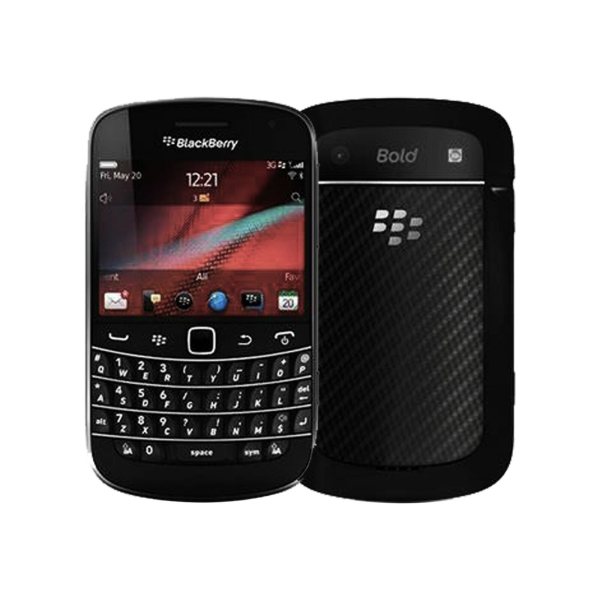 BlackBerry 9900 Bold Touch Cellular QWERTZ Tastatur Handy entsperrt Handy schwarz