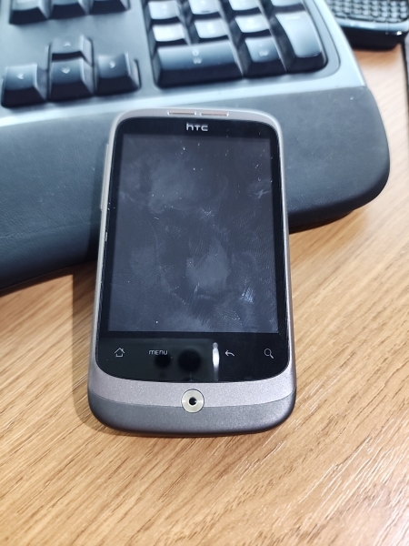 HTC Wildfire Smartphone (entsperrt) – Schwarz
