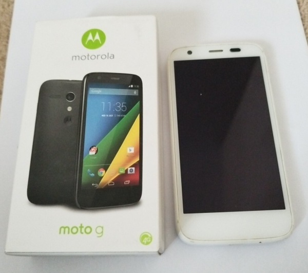 Motorola Xt1039 Moto G Weiß. Boxed