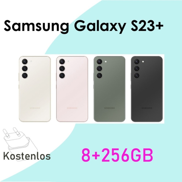 Neu Samsung Galaxy S23+ S23 Plus 8+256GB SM-S916U 5G Ohne Simlock Smartphone