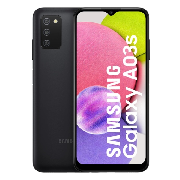 Smartphone Samsung Galaxy A03S 3/32GB LTE A037G/DSN Schwarz | Neu ohne OVP