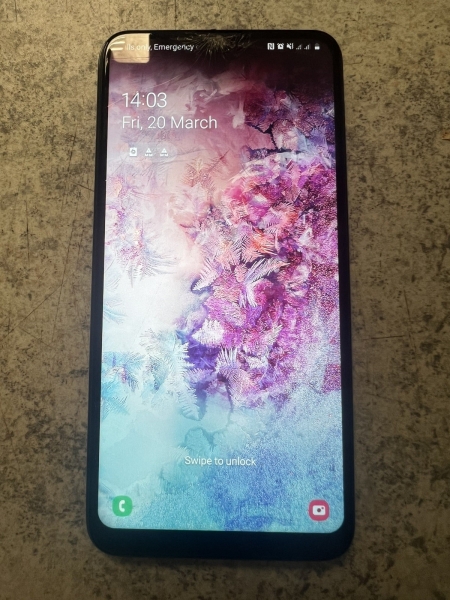 Samsung Galaxy A10 blau entsperrt Dual Sim 32GB 6,2″ Android Smartphone gesprungen