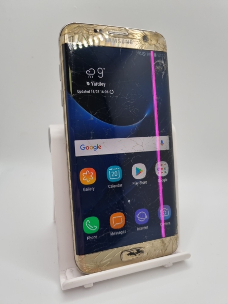 Samsung Galaxy S7 Edge Gold entsperrt 32GB 5,5″ 12MP Android Smartphone #S05