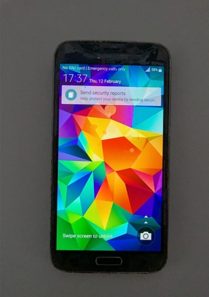 Samsung Galaxy S5 G900F grau entsperrt 16GB 2GB RAM 5,1″ 4G Smartphone