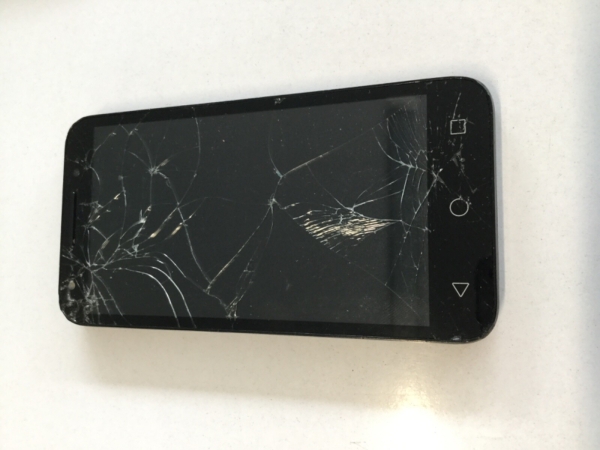 Alcatel U5 HD schwarz Smartphone NUR FÜR TEILE