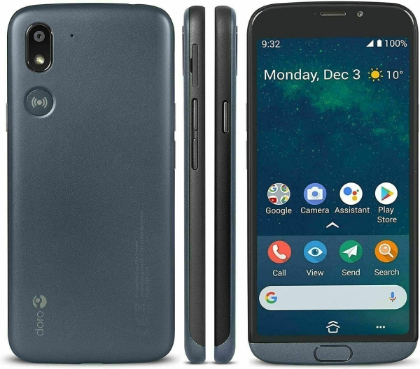 Doro 8050 schwarz – Android Smartphone 13MP Kamera / 5,7″ Display. Entsperrt