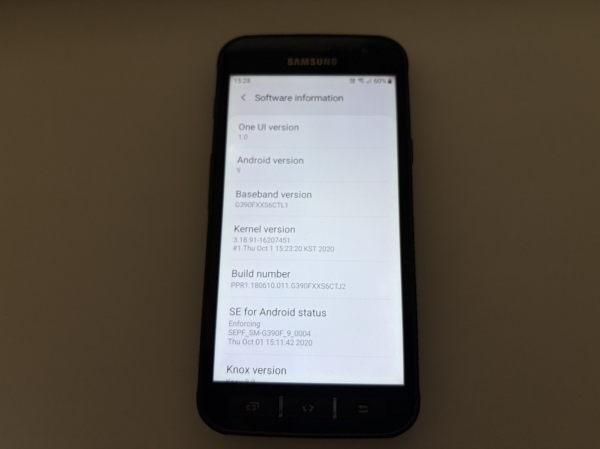 Samsung Galaxy Xcover 4 schwarz EE 16GB robustes Android Smartphone