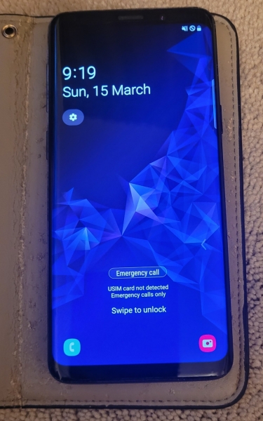 Samsung Galaxy S9 64GB, Midnight Black, entsperrt, Single SIM