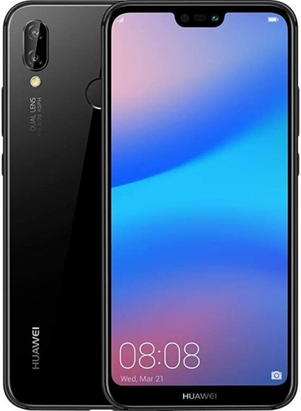 Huawei P20 Lite – ANE-LX1 – 64GB – Schwarz – Entsperrt / SIM Frei