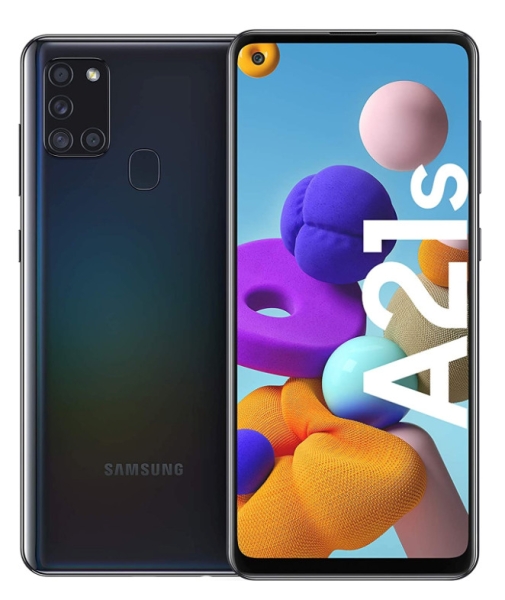 Samsung Galaxy A21s (SM-A217) Smartphone, 3 GB / 32 GB, 4G (LTE), Black