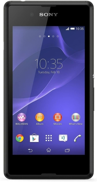 Sony Xperia E3 4G UK SIM-freies Smartphone – Schwarz
