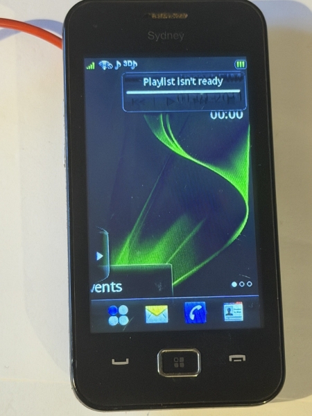 Orange Sydney (Orange Network) – schwarz 32MB 3,2″ – Android ZTE Smartphone – 2G