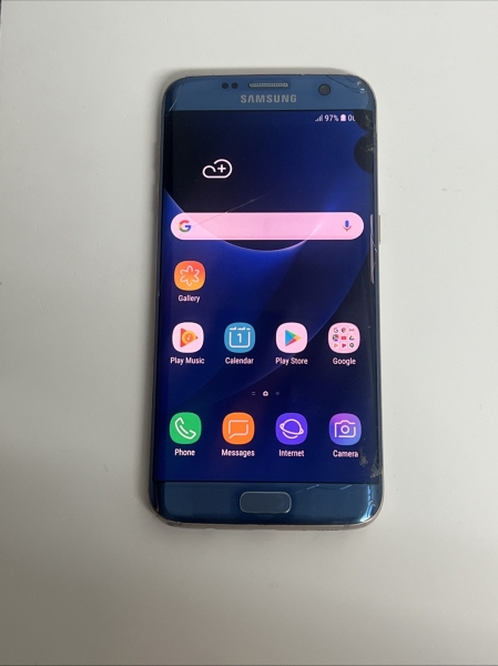 Samsung Galaxy S7 edge SM-G935F 32GB blau (entsperrt) Android gesprungen schnell/kostenlos