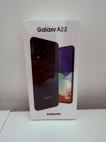 Samsung Galaxy A22 64GB grau entsperrt brandneu versiegelt Smartphone-schneller Versand