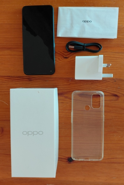 Oppo A53 64GB Android Smartphone 4GB RAM schwarz 2020 – Klasse A – Modell CPH2127