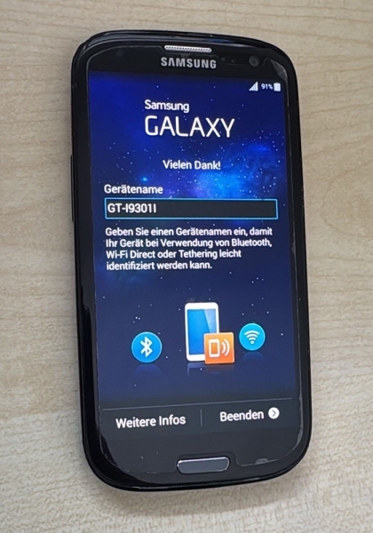 Samsung Galaxy S3 NEO 16GB Schwarz Android Smartphone GT-I9301I Garantie