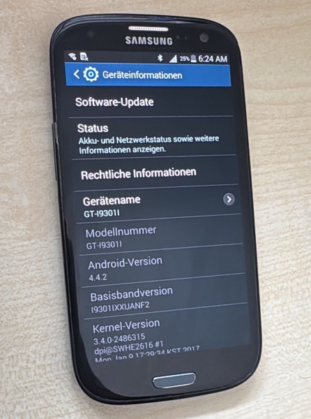 Samsung Galaxy S3 NEO 16GB Schwarz Android Smartphone GT-I9301I Garantie