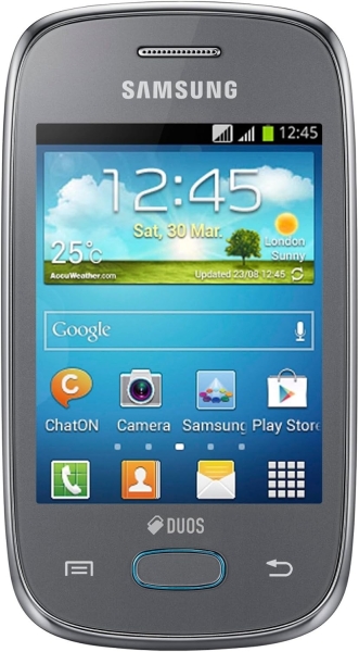 Samsung Galaxy Pocket Neo Sim frei Smartphone – Metallic Silver