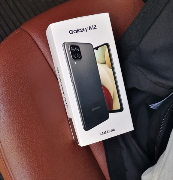 Samsung A12 Smartphone 64 GB Schwarz