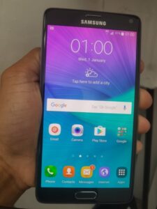 Samsung SM-N910F Galaxy Note 4 32GB Smartphone (entsperrt) Charcoal Black Klasse B