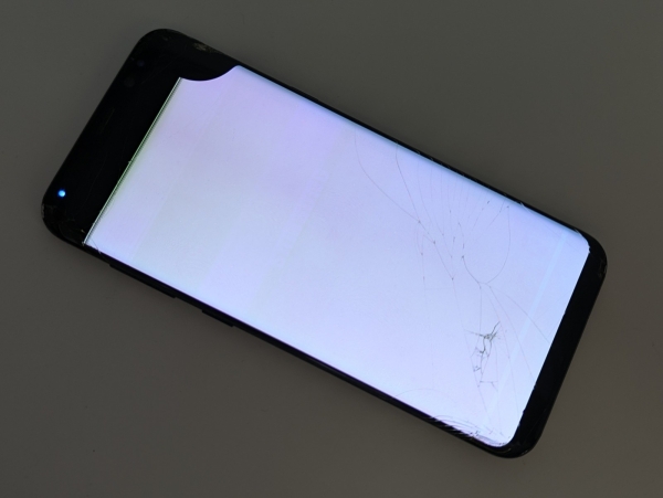 Samsung Galaxy S8+ Plus 64 GB Schwarz Android Smartphone G955F Display DEFEKT!