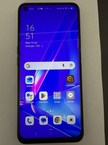 Oppo A72 6,5″ LCD SIM-Free entsperrt 4GB 128GB Smartphone schwarz (Box, Zubehör)
