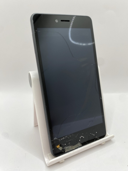BQ Aquaris U grau 16GB 5,0″ 13MP Android Smartphone gesprungen defekt #B