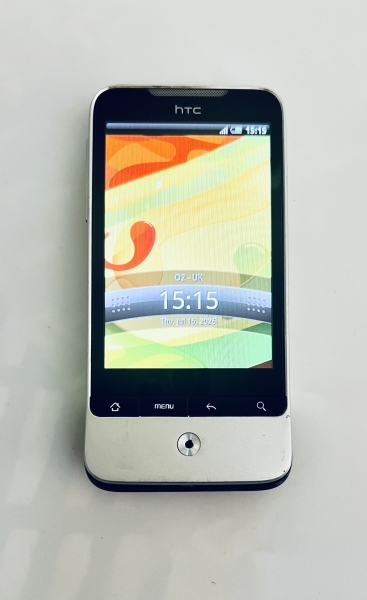 HTC Legend (entsperrt) klassisches Android Smartphone silber in sehr gutem Zustand