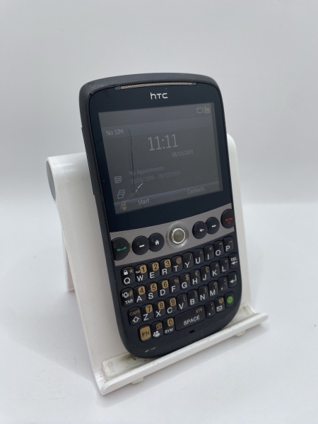 HTC Snap schwarz entsperrt 256MB 2,4″ 2MP QWERTY Windows Mobile Smartphone gesprungen